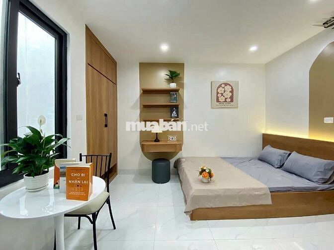 Bán trong tháng! CCMN xây mới Kim Đồng 8 tầng tm,12 phòng khép kín