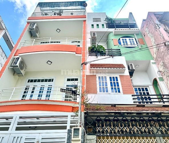 Bán nhà hẻm xe tải, 60m2(4x15), 4 Tầng, Vườn Lài Tân Phú