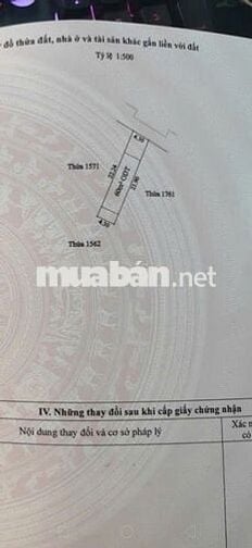 Sát TDM, hẻm 5m, đất vuông vức, kín dân, thoáng, mát, 1,86tỷ