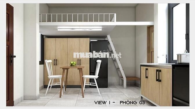 Phòng Duplex mới, thang máy, ở được 3-4 người. Q2 sát bên Bình Thạnh