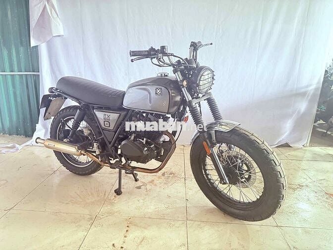 Brixton 150cc mầu xám bạc. máy mạnh,êm bốc