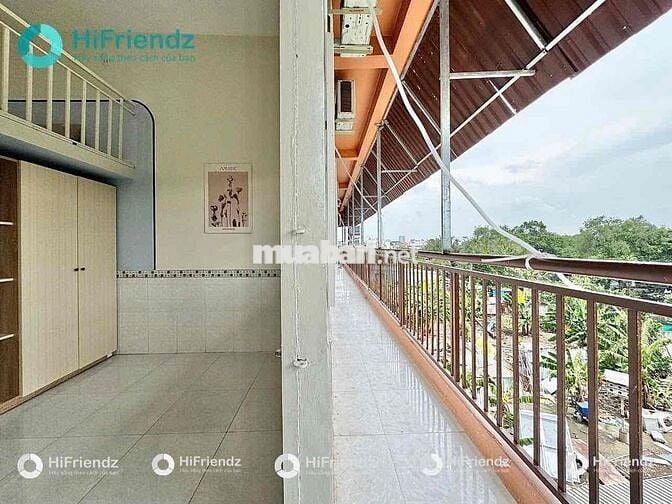 PHÒNG GÁC CAO SIÊU ĐẸP – CỬA SỔ LỚN – BAN CÔNG VIEW CỰC THOÁNG MÁT