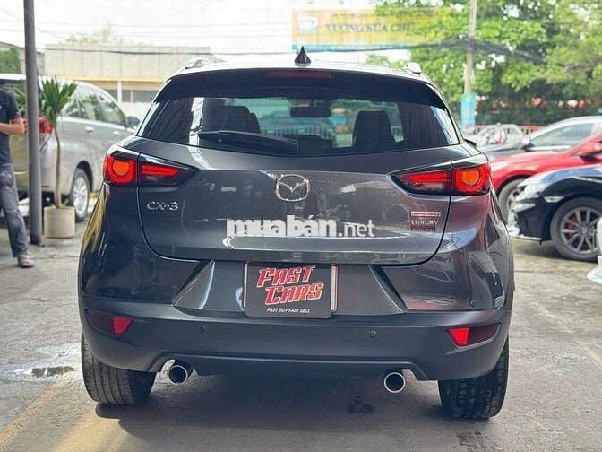 Mazda CX3 2021  Luxury 1.5L, màu xám, 69.000 km
