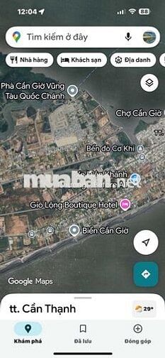 ĐẤT NỀN MẶT TIỀN ĐƯỜNG TẮC XUẤT – NGAY BẾN PHÀ BIỂN CẦN GIỜ – VŨNG TÀU