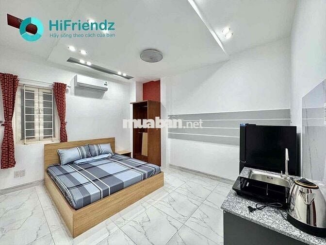 🌎 CHO THUÊ CĂN HỘ MINI 25M2 CỬA SỔ FULL NỘI THẤT NGAY CẦU CHỮ Y