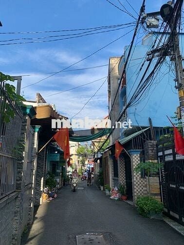 HXH THÔNG QUANG TRUNG, P8, GV 4X10M NGAY TRƯỜNG NGUYỄN CÔNG TRỨ 4.56T