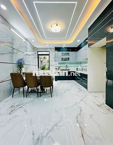 Nhà mới 100% dt66m2 đúc 5 tầng 5pn đẹp lung linh hxh Mã Lò,Q. Bình Tân