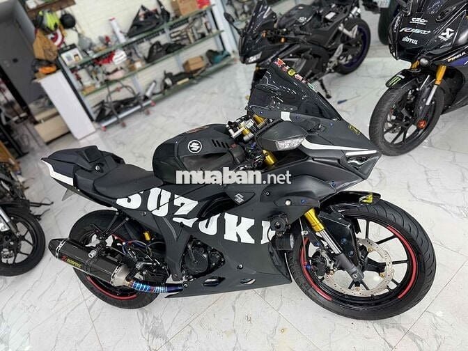 GsX R150 Full đồ chơi, phuộc usd