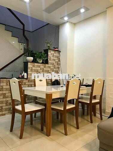 Bán nhà hẻm xe hơi,65 m2 xây trệt lầu chỉ hơn 6 tỷ,Lê Văn Thọ,Gò Vấp