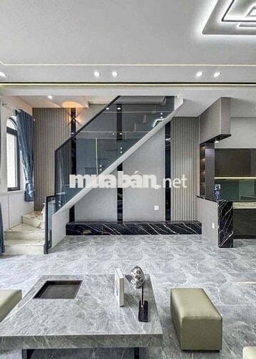 NHÀ TRỆT LẦU (CÓ SÂN ĐẬU ÔTÔ) - 2 MẶT TIỀN VIEW SÔNG - ĐẦU ĐƯỜNG TÔ V