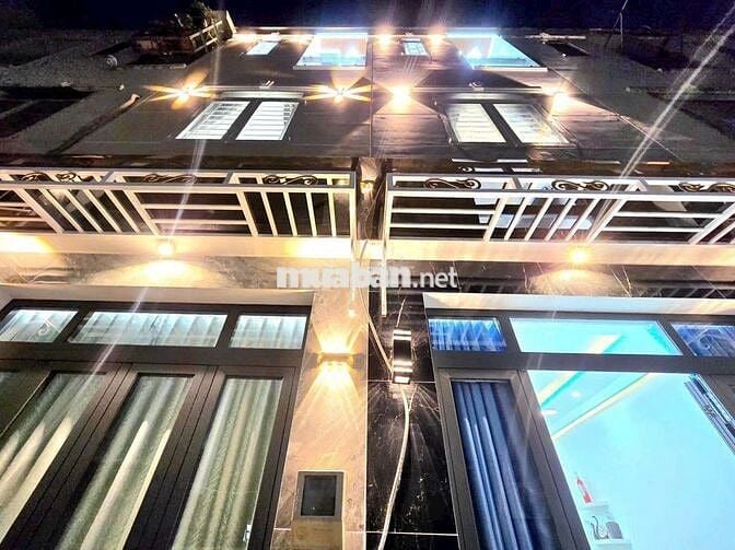 Cần bán nhà mặt tiền hẻm đường huỳnh tấn phát nhà bè