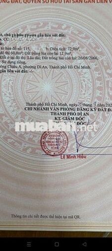 Bán nhà mặt tiền nhựa thông kinh doanh phường dĩ an - tp hcm
