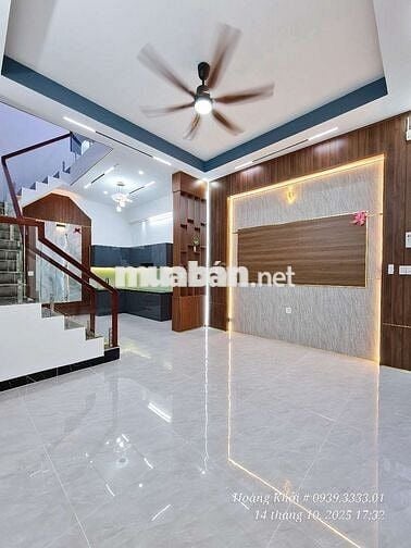 Nhà Đẹp Cao Rộng Kdc 30 Ngay bến xe cũ 91b