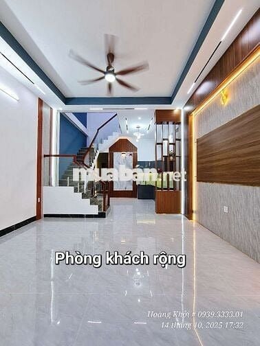 Nhà Đẹp Cao Rộng Kdc 30 Ngay bến xe cũ 91b