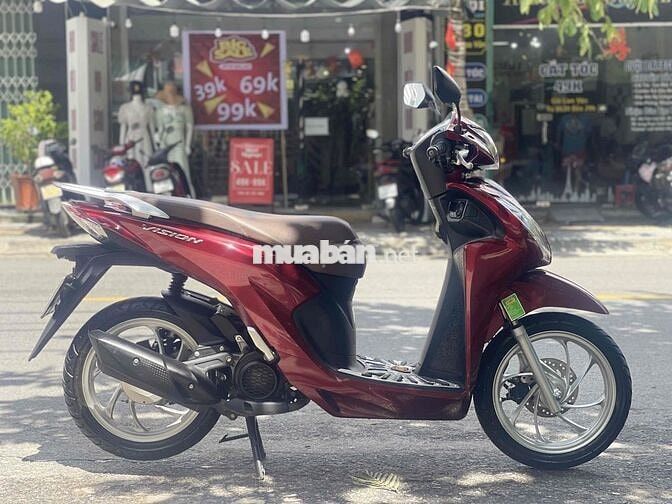Vision 2023 đỏ mận zin khoá smatkey