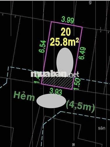 BÁN NHÀ MÃ LÒ BÌNH TÂN DT 4x8M GIÁ 3,4TỶ.