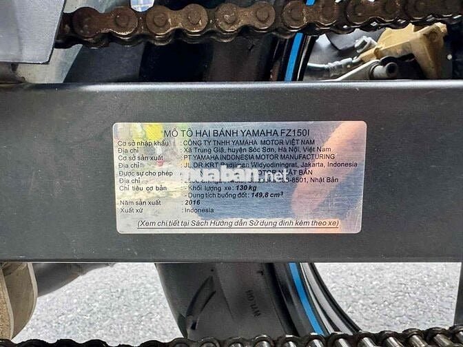 ❤️ Yamaha FZ 150 2016 đời cuối lốc vàng_Chính chủ
