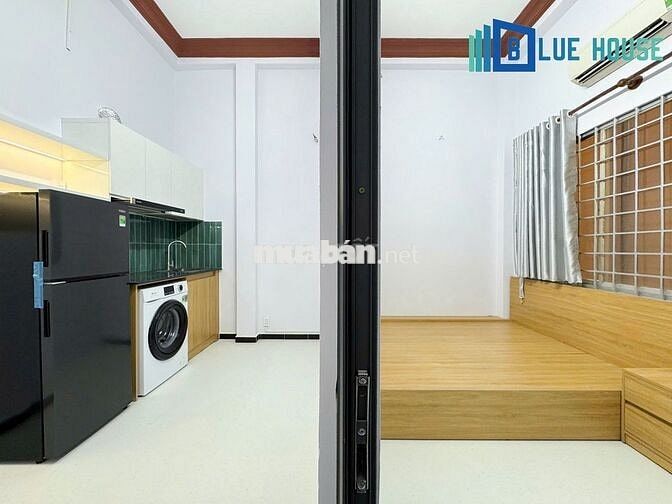 KHAI TRƯƠNG CĂN HỘ 1PN BANCOL gần nhà ga T3 Lăng Cha Cả full nội thất