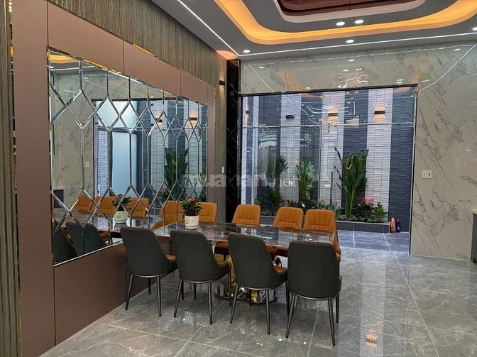 Nhà Phố Thang Máy Mặt Tiền Tân Thới Nhất 06, Quận 12. Đúc 5 Lầu