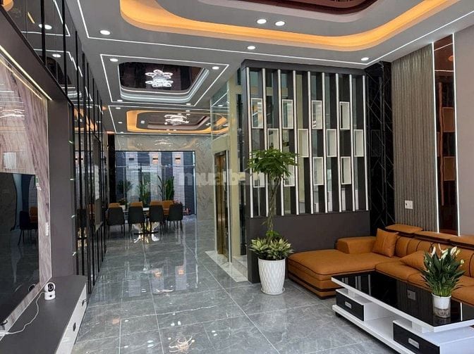 Nhà Phố Thang Máy Mặt Tiền Tân Thới Nhất 06, Quận 12. Đúc 5 Lầu