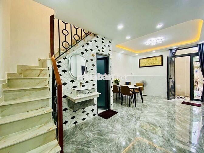 Gần Chợ An Nhơn, Nhà Mới, 2 Lầu, 2PN, Đường Lê Đức Thọ, Q. Gò Vấp