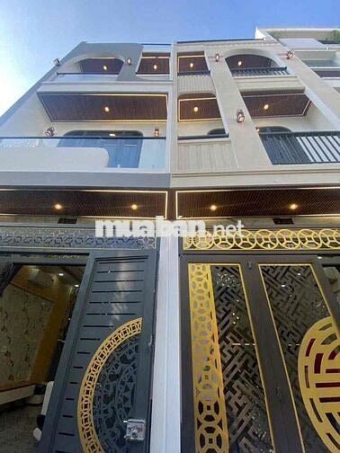 BÁN NHÀ PHAN VĂN TRỊ – BÌNH THẠNH – 50M² – 4 TẦNG – GIÁ CHỈ 8.6 TỶ