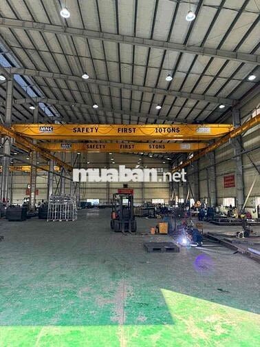 bán nhà xưởng chủ trương san xuất cơ khí nặng trong KCN TP HCM ( mới)