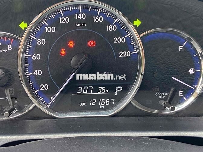 Toyota Vios 2022 1.5E CVT - 121000 km