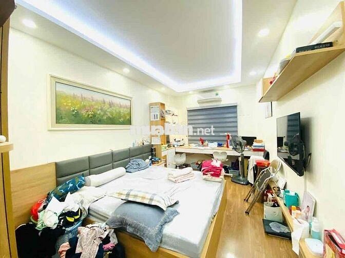 BÁN NHÀ ĐỊNH CÔNG MẶT NGÕ THÔNG KINH DOANH GẦN PHỐ DT: 32m2 *5 Tầng