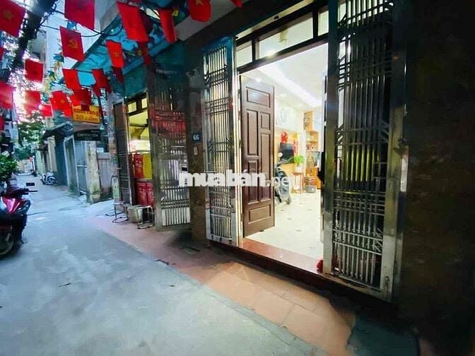 BÁN NHÀ ĐỊNH CÔNG MẶT NGÕ THÔNG KINH DOANH GẦN PHỐ DT: 32m2 *5 Tầng