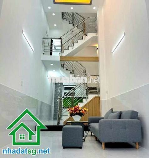 3 TẦNG MỚI ĐẸP – GẦN NGÃ TƯ 4 XÃ – LÊ VĂN QUỚI, BÌNH LONG - 3PN - 2WC.