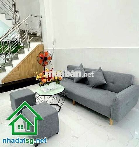 3 TẦNG MỚI ĐẸP – GẦN NGÃ TƯ 4 XÃ – LÊ VĂN QUỚI, BÌNH LONG - 3PN - 2WC.