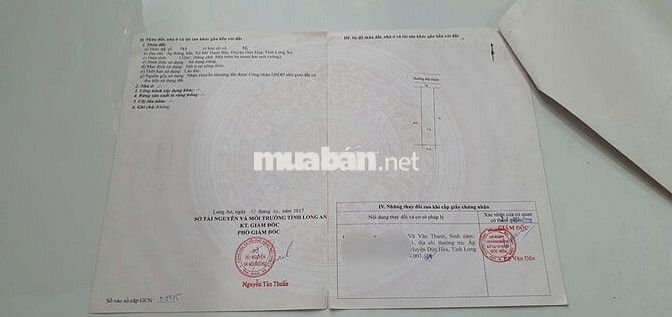 Bán GẤP Lô Đất Mặt Tiền KINH DOANH Tại Xã Mỹ Hạnh Bắc, Đức Hòa Long An