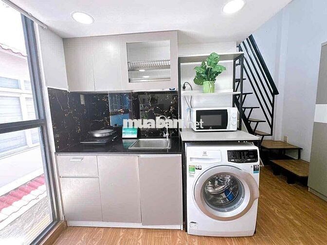 DUPLEX CHO SINH VIÊN CỬA SỔ MÁY GIẶT RIÊNG CHỈ TÍNH ĐIỆN NƯỚC