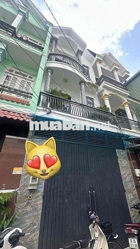 NHÀ ĐẸP VỊ TRÍ VÀNG- LÂM THỊ HỐ - ĐƯỜNG THÔNG XE HƠI 3 TẦNG ĐẸP
