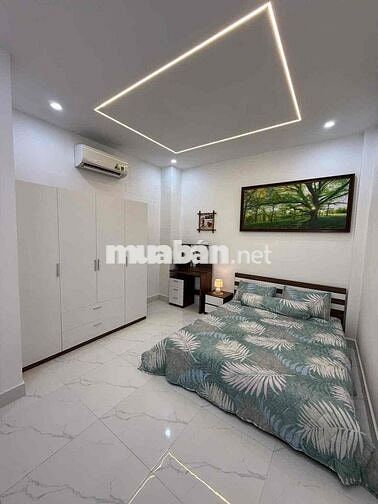 Cho thuê nhà hẻm xe hơi 7A Thành Thái P14, Q10 dt 3,8x16m 2L 4p 4wc ST
