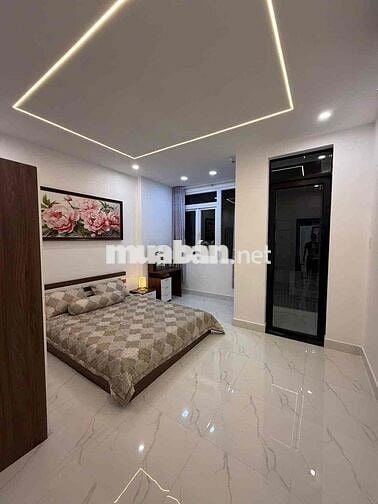 Cho thuê nhà hẻm xe hơi 7A Thành Thái P14, Q10 dt 3,8x16m 2L 4p 4wc ST