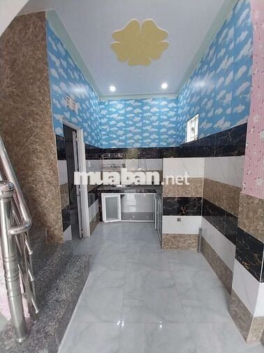 Nhà ở trêt+lầu. Dtsd 55m2, 01 p khách, 02 phòng ngủ, 02 wc, HXH