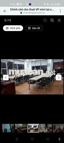 CHÍNH CHỦ CHO THUÊ VĂN PHÒNG TẦNG 8 – 100m² – FULL NỘI THẤT