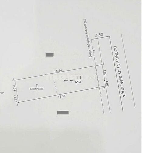 Đất mặt tiền sân vận động Dĩ An, phường Đông Hòa, TP Dĩ An.