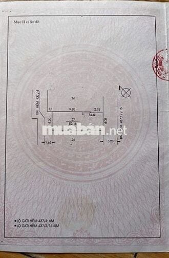 Bán Nhà 2 Tầng – Hẻm Xe Hơi – Hoang Văn Thụ, P.4, Tân Bình