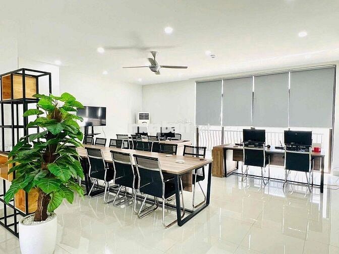 ✅ Cho thuê văn phòng ( T4 ) Nguyễn Sinh Sắc - Full nội thất - 10 Trieu