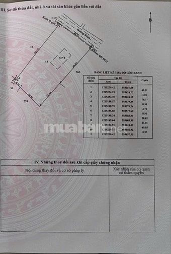 Bán đất chính chủ mặt tiền đường sông lu 2 
