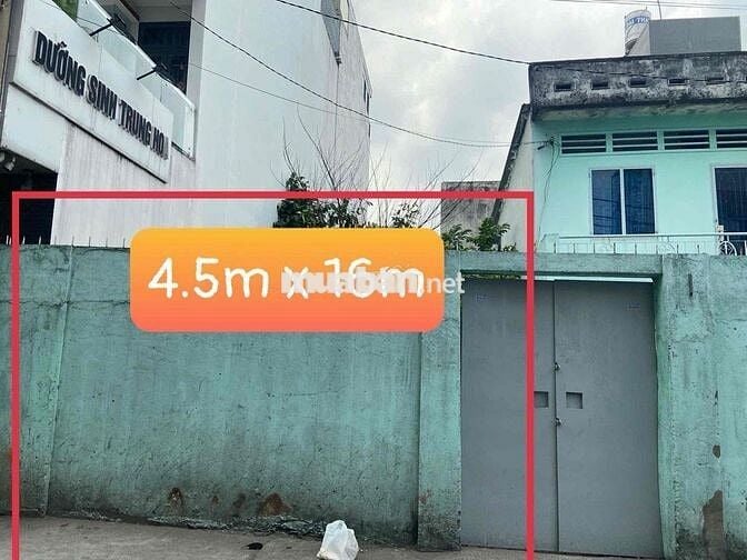 Bán đất đs 5, BHHA: 4,5x16 giá 5,5 tỷ TL tặng bản vẽ