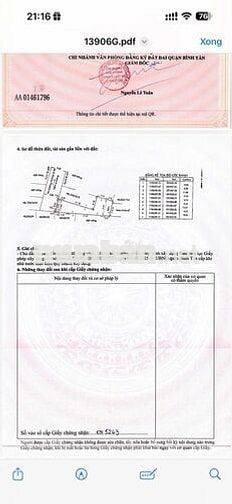 Tôi chính chủ bán nhà 3 lầu bình tân 4x17 giá 3 tỷ 8