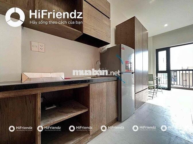 MỚI XÂY 100% STUDIO BAN CÔNG ĐỐI DIỆN TRƯỜNG VĂN LANG CS3 SIÊU ĐẸP