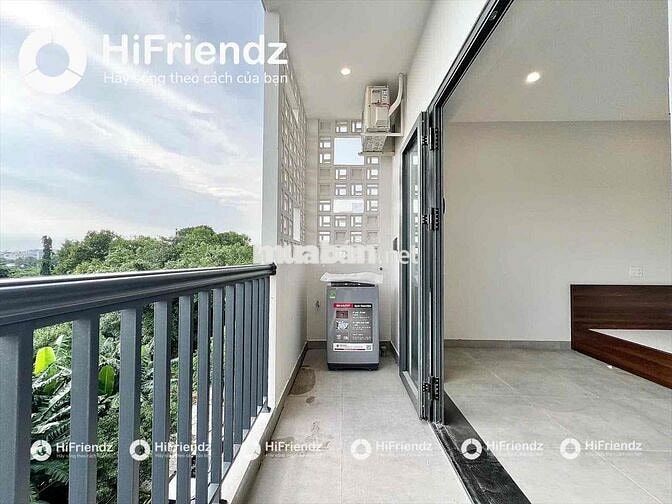 MỚI XÂY 100% STUDIO BAN CÔNG ĐỐI DIỆN TRƯỜNG VĂN LANG CS3 SIÊU ĐẸP