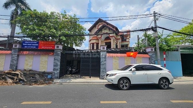 BÁN NHÀ XƯỞNG & BIỆT THỰ MẶT TIỀN ĐƯỜNG D4