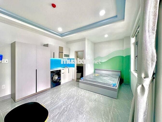 Thuê Studio Ban Công Thang Máy Cao Cấp Bùi Đình Túy Gần Chợ Bà Chiểu
