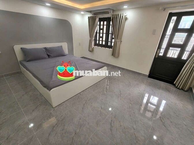BÁN NHÀ CHO GĐ ĐÔNG NGƯỜI Ở NGAY TT GÒ VẤP 5PN (1PN TRỆT) NỘI THẤT MỚI